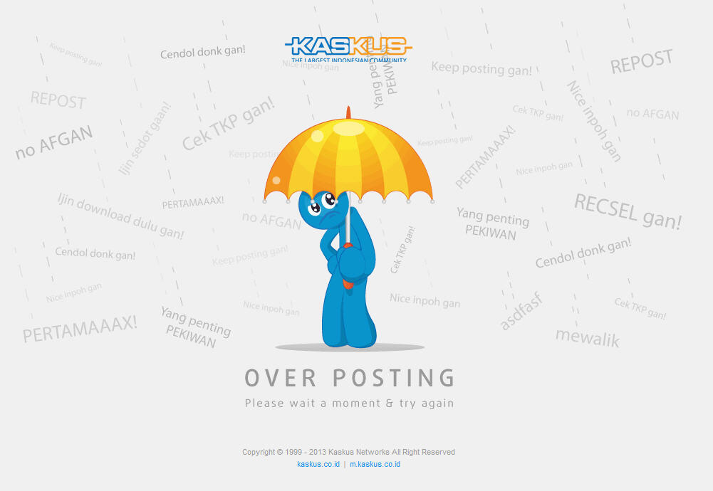Kaskus &quot;Galau&quot; Over Posting
