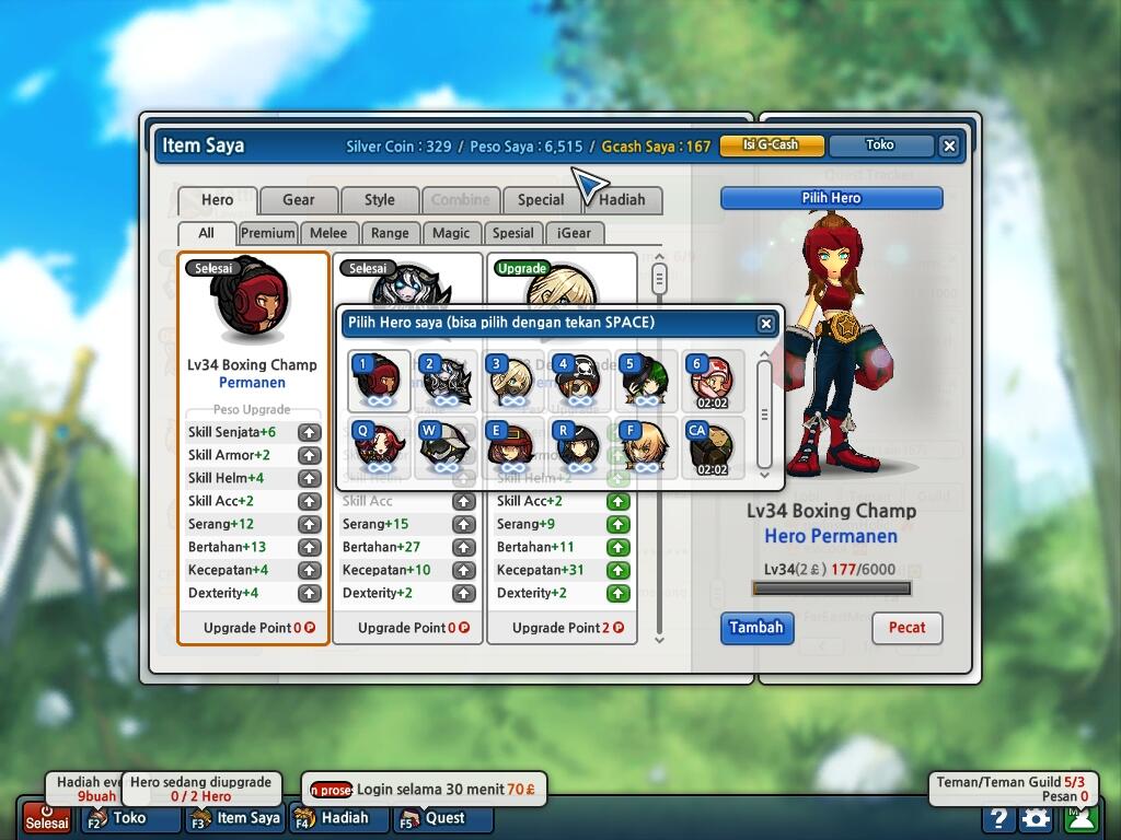 J> lostsaga d3petik 5, 10 herper 10 rare item, murah meriah