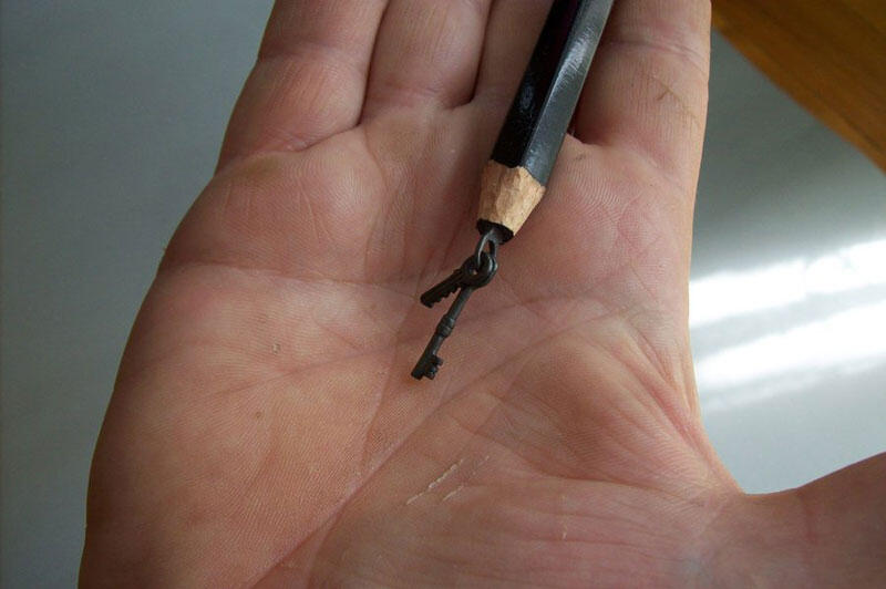 Seni ukiran pensil