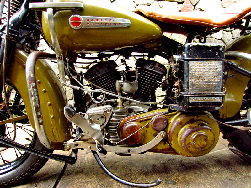 JUAL : WL Harley Davidson 1947