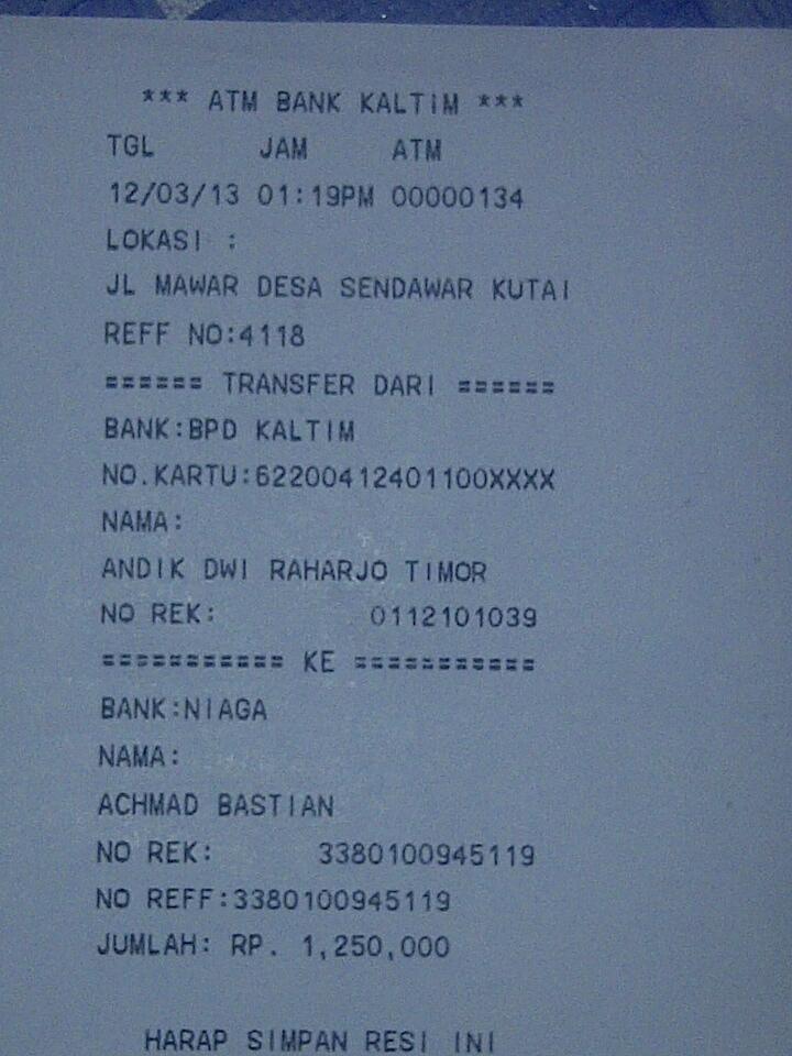 SURAT TERBUKA BUAT AGAN BLACK DEVIL / ACHMAD BASTIAN