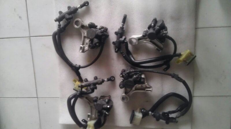 Limbah Moge Velg Lebar, Upside Down, Swingarm, Monoshock, Teleskopik (JOGJA)
