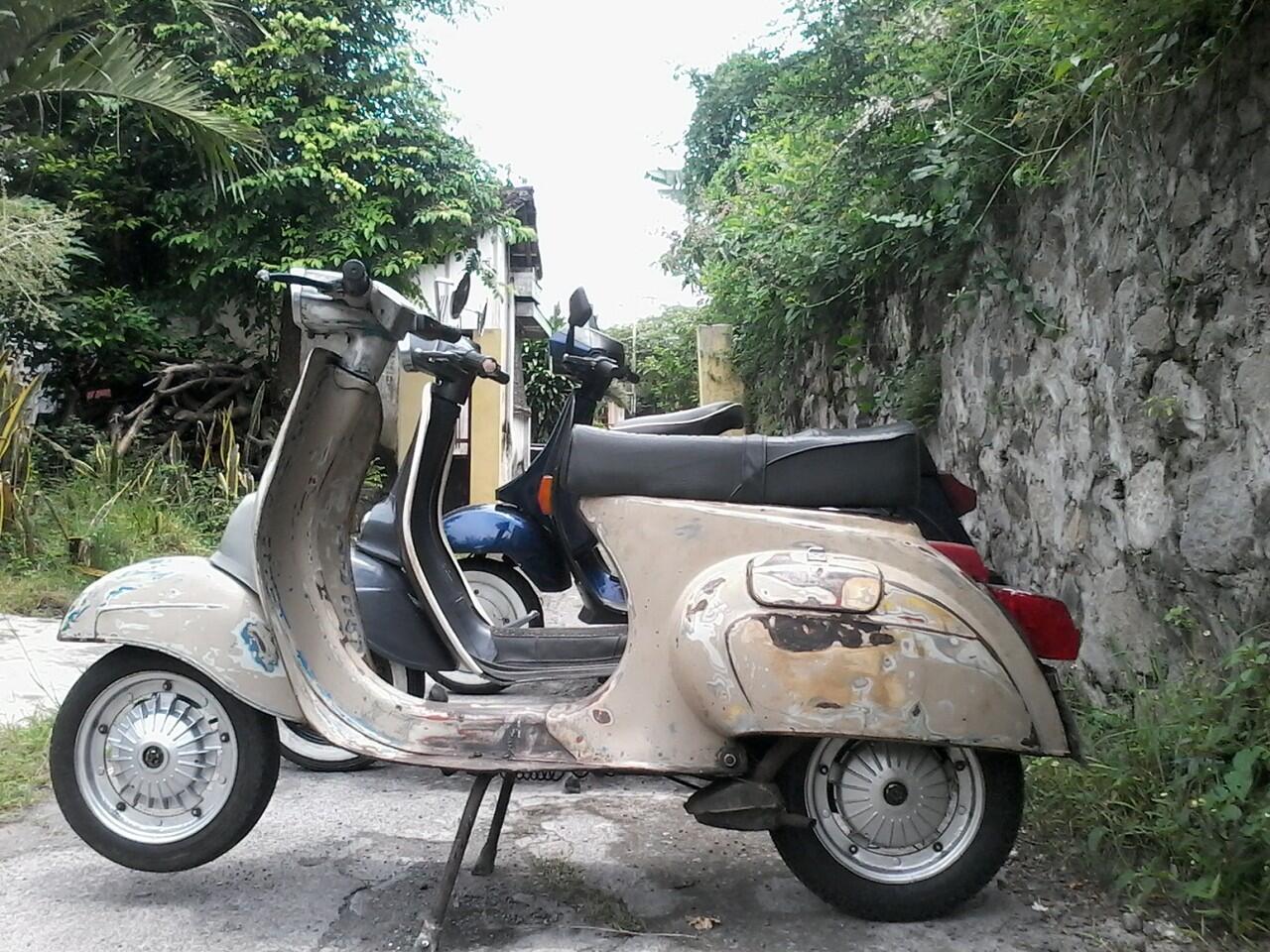 WTS vespa PTS bodong,EXCEL 200 dan sprint 1976 (SOLO)