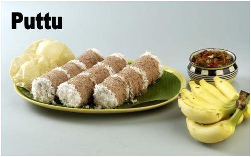 Kue Putu Indonesia dan Kue Puttu India