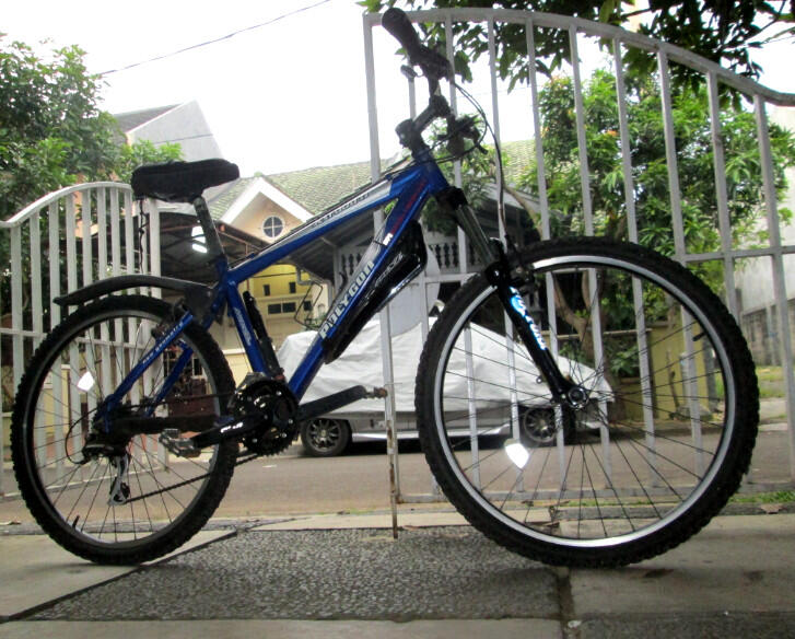 Sepeda MTB Polygon Xtrada 2, minor upgrade