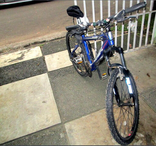 Sepeda MTB Polygon Xtrada 2, minor upgrade