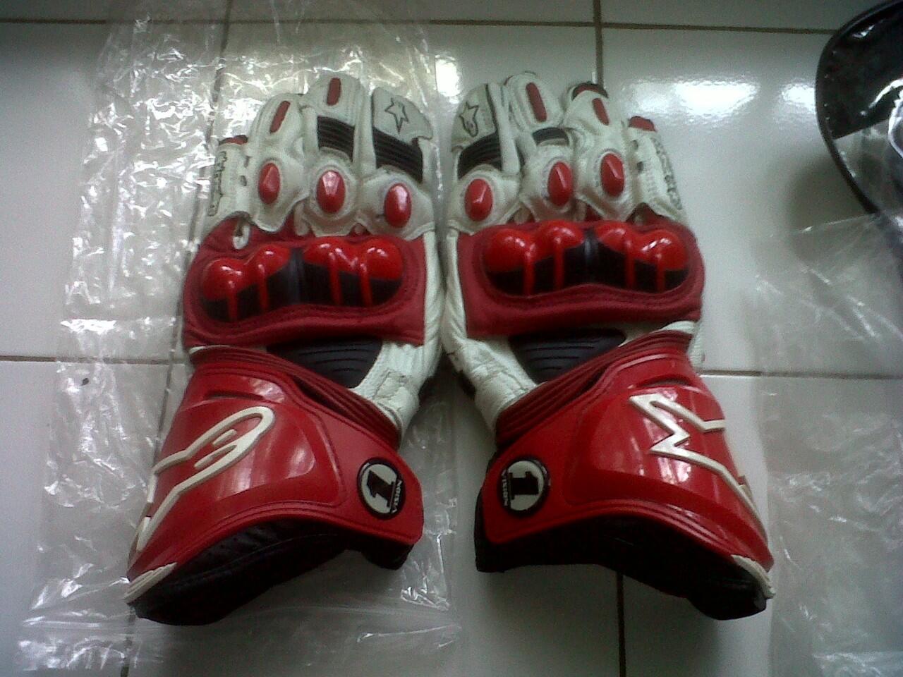 Jual Sarung tangan, Glove Alpinestar Ukuran M