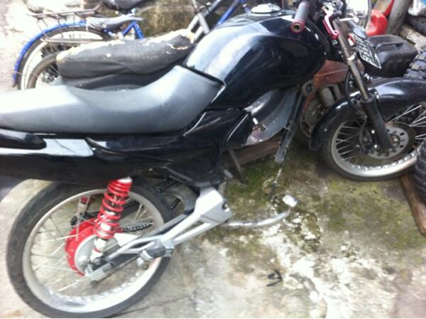 Megapro tanpa mesin