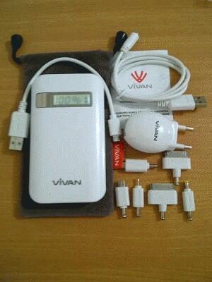 PowerBank Vivan Wing/IP S06/IP S05/S02/S05/S04/Y05/V05/X05/U05/M04/IP S03/IP S11