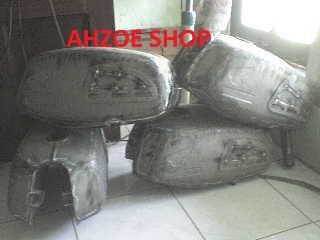 Tangki CB 160, Dream, CA 77, Knalpot Tiger Revo repro nganjuk + batok lampu JTN