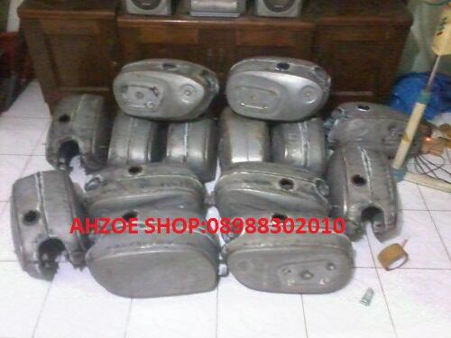 Tangki CB 160, Dream, CA 77, Knalpot Tiger Revo repro nganjuk + batok lampu JTN