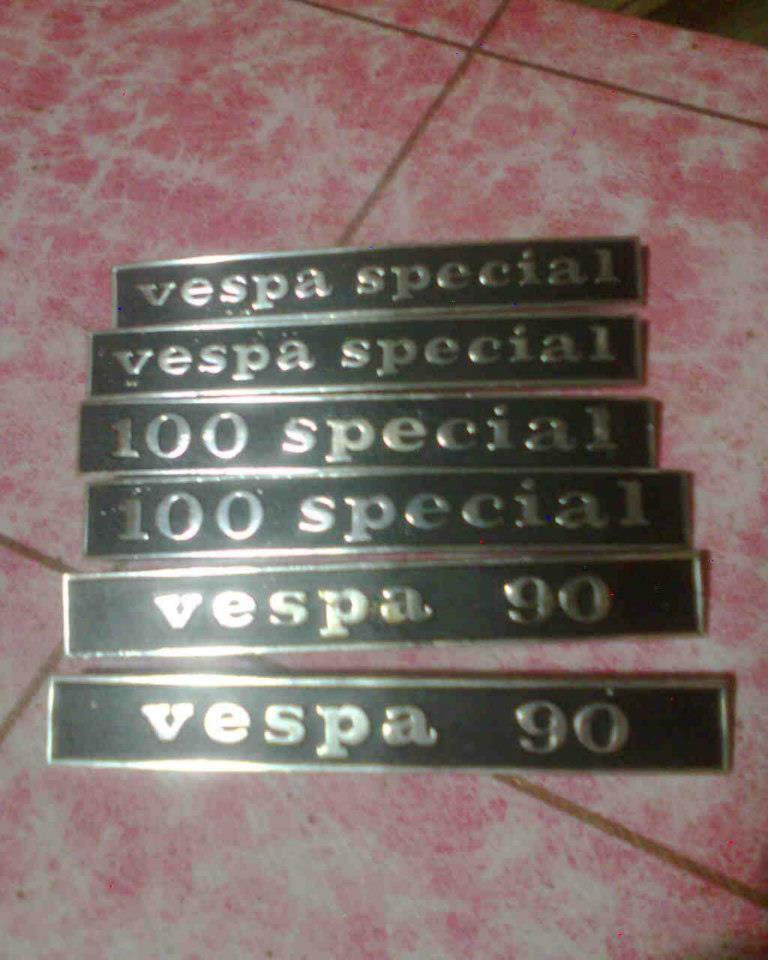 Asesoris dan PARTs SMALLFRAME VESPA AREA (PTS dan SPESIAL)