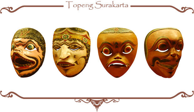 Beberapa kesenian topeng Indonesia ( Cintailah Indonesia-mu )