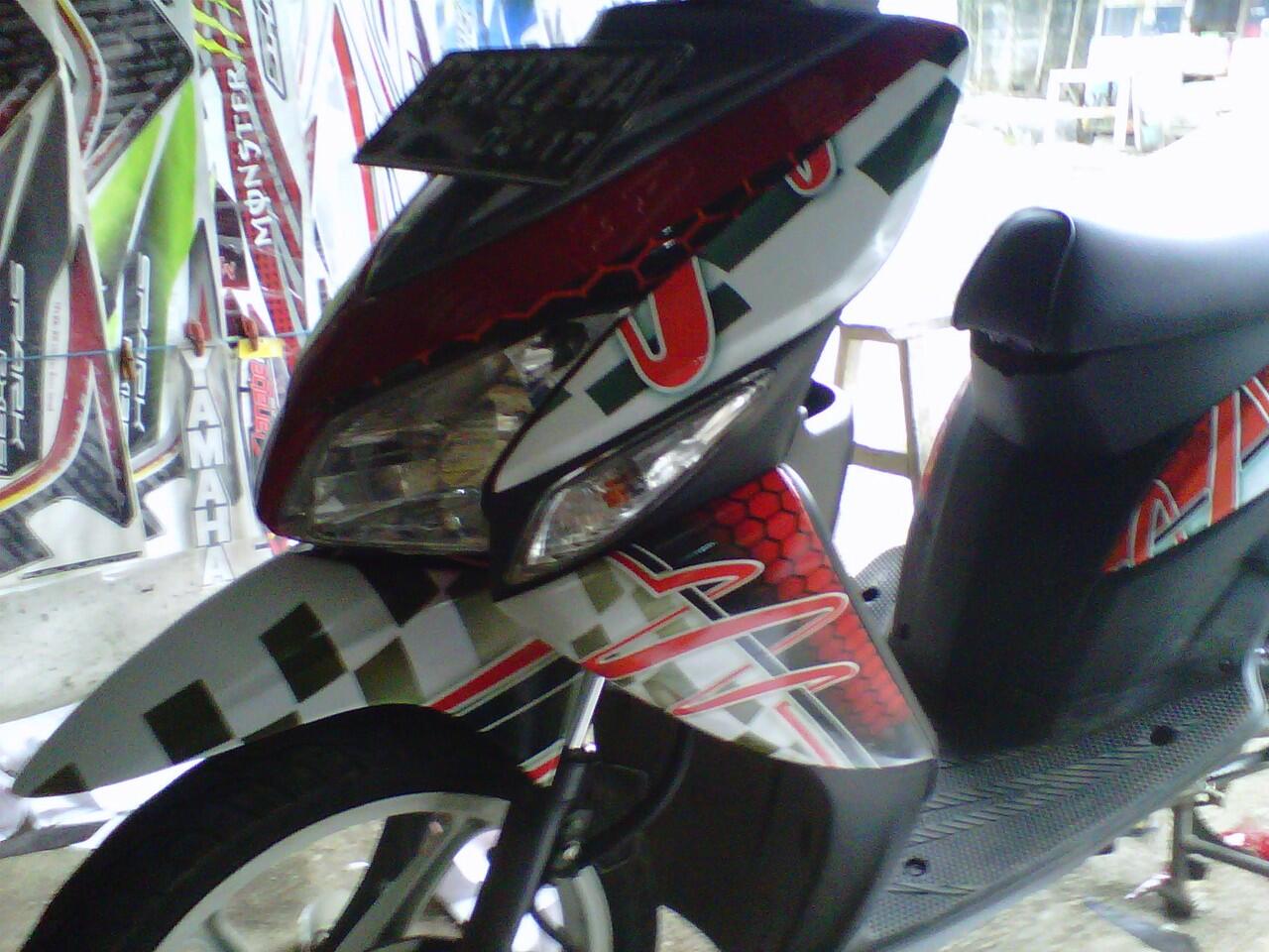 Cari Asesoris Motor Striping Airbush Tank Pad Stiker Spedo