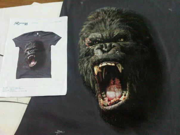 Genethics 3D tshirt Indonesia-Disain garafis 3D membuat gambar keluar dari kaos agan
