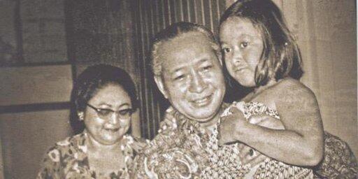 Kisah dekatnya Soeharto dan anak-anak Indonesia