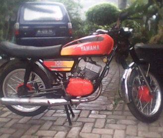 Jual motor RS100 '79