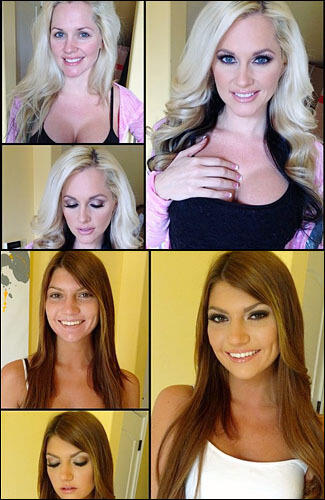 masuk gan, artis 'Syur' sesudah dan sebelum make up