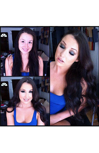 masuk gan, artis 'Syur' sesudah dan sebelum make up
