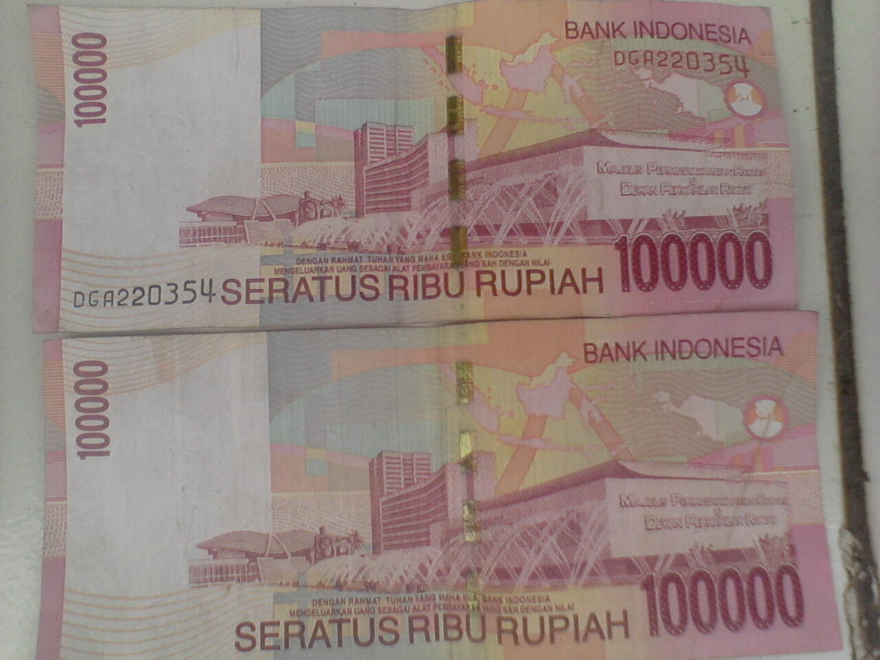 &#91;Share&#93; UANG Rp.100.000 itu nya ko bisa ilang ya gan??