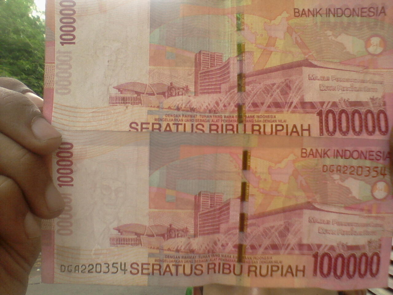 &#91;Share&#93; UANG Rp.100.000 itu nya ko bisa ilang ya gan??