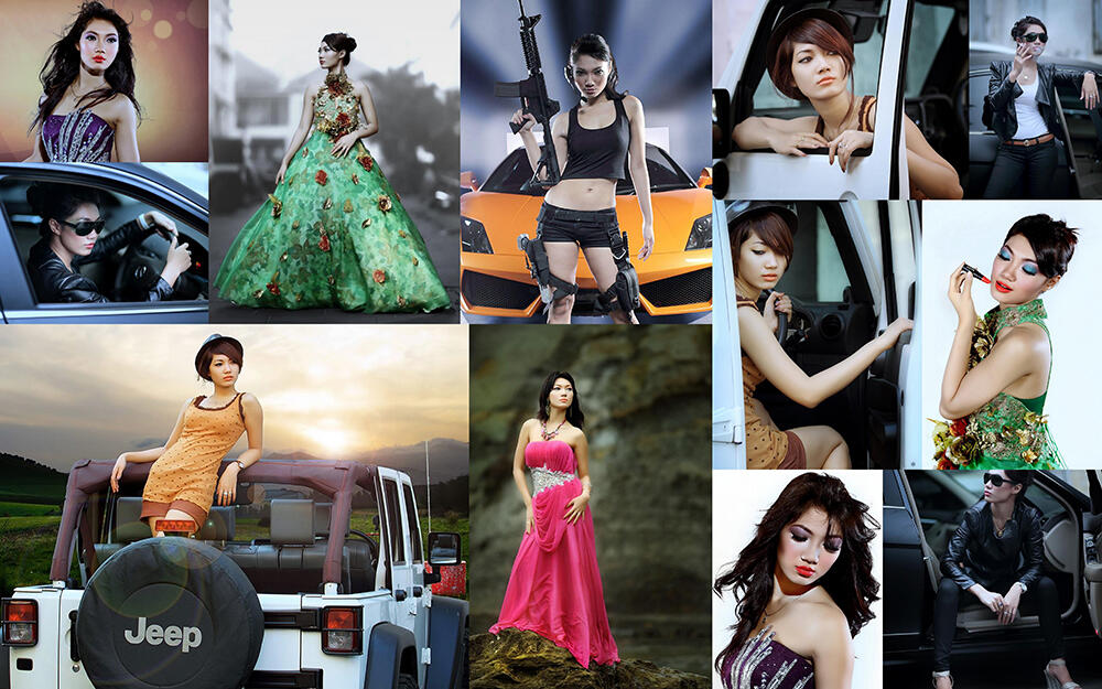 HUNTING FOTO MODEL *** ONEDAY WITH THE INDONESIA BEAUTY ***