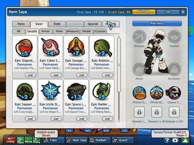 JUAL CHAR LOST SAGA MURAH!! ( 300RB )