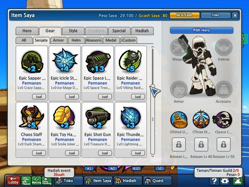 JUAL CHAR LOST SAGA MURAH!! ( 300RB )