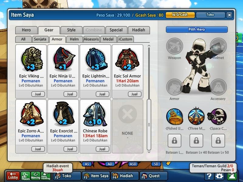 JUAL CHAR LOST SAGA MURAH!! ( 300RB )