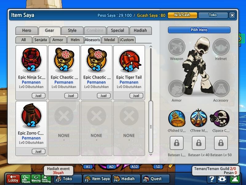 JUAL CHAR LOST SAGA MURAH!! ( 300RB )