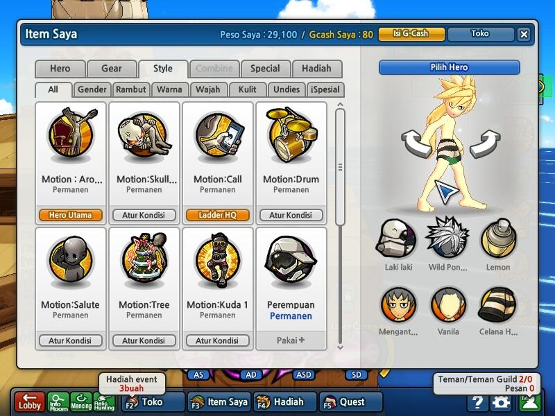JUAL CHAR LOST SAGA MURAH!! ( 300RB )