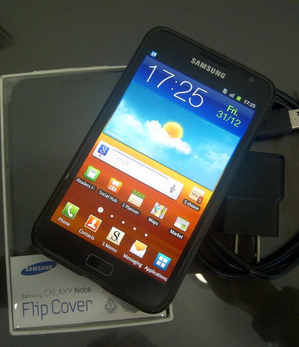 SAMSUNG GALAXY NOTE 1 (galnot) N7000 BLACK MULUS BGT, COD BANDUNG (bdg)