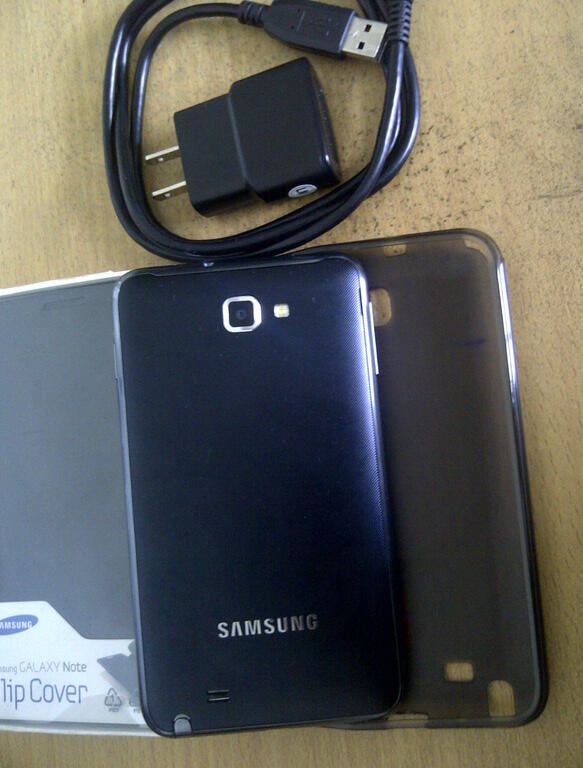SAMSUNG GALAXY NOTE 1 (galnot) N7000 BLACK MULUS BGT, COD BANDUNG (bdg)