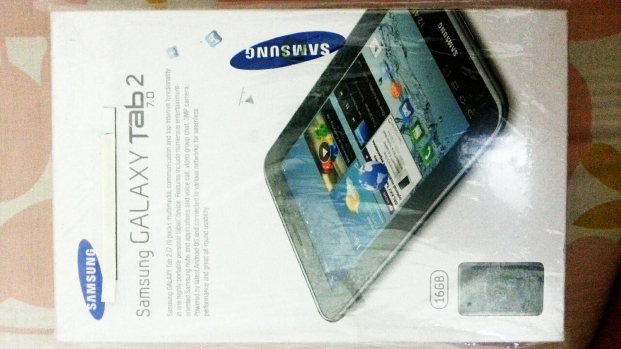 DIJUAL BARU SAMSUNG GALAXY TAB 2 (7 INC)