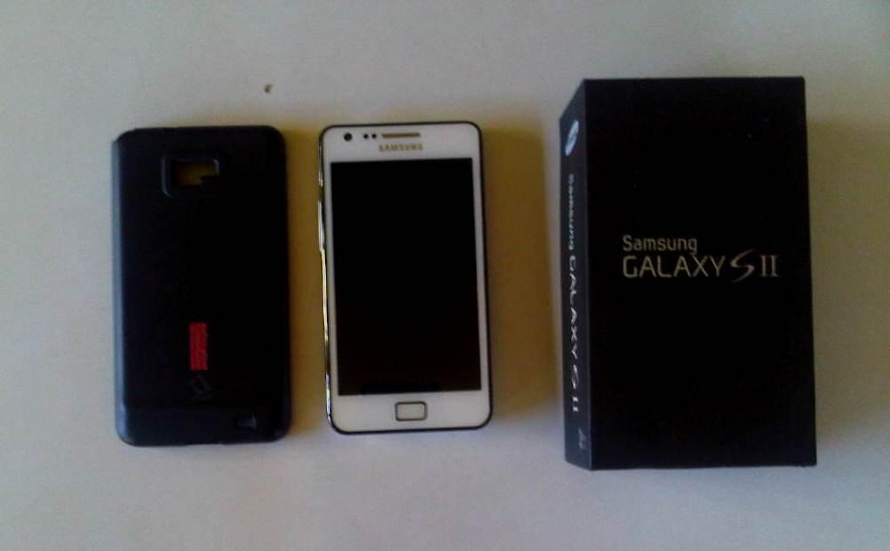 SAMSUNG GALAXY S2 i9100 WHITE FULLSET MALANG