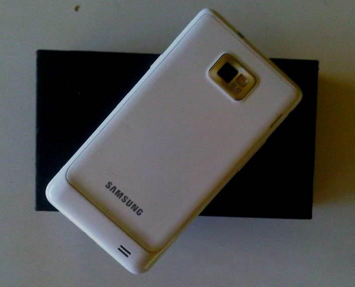 SAMSUNG GALAXY S2 i9100 WHITE FULLSET MALANG