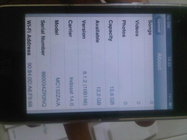Wts iphone 3gs white 16 gb FU (cod batam)