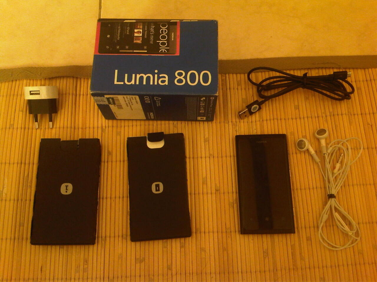 JUAL NOKIA LUMIA 800 HITAM MURAH