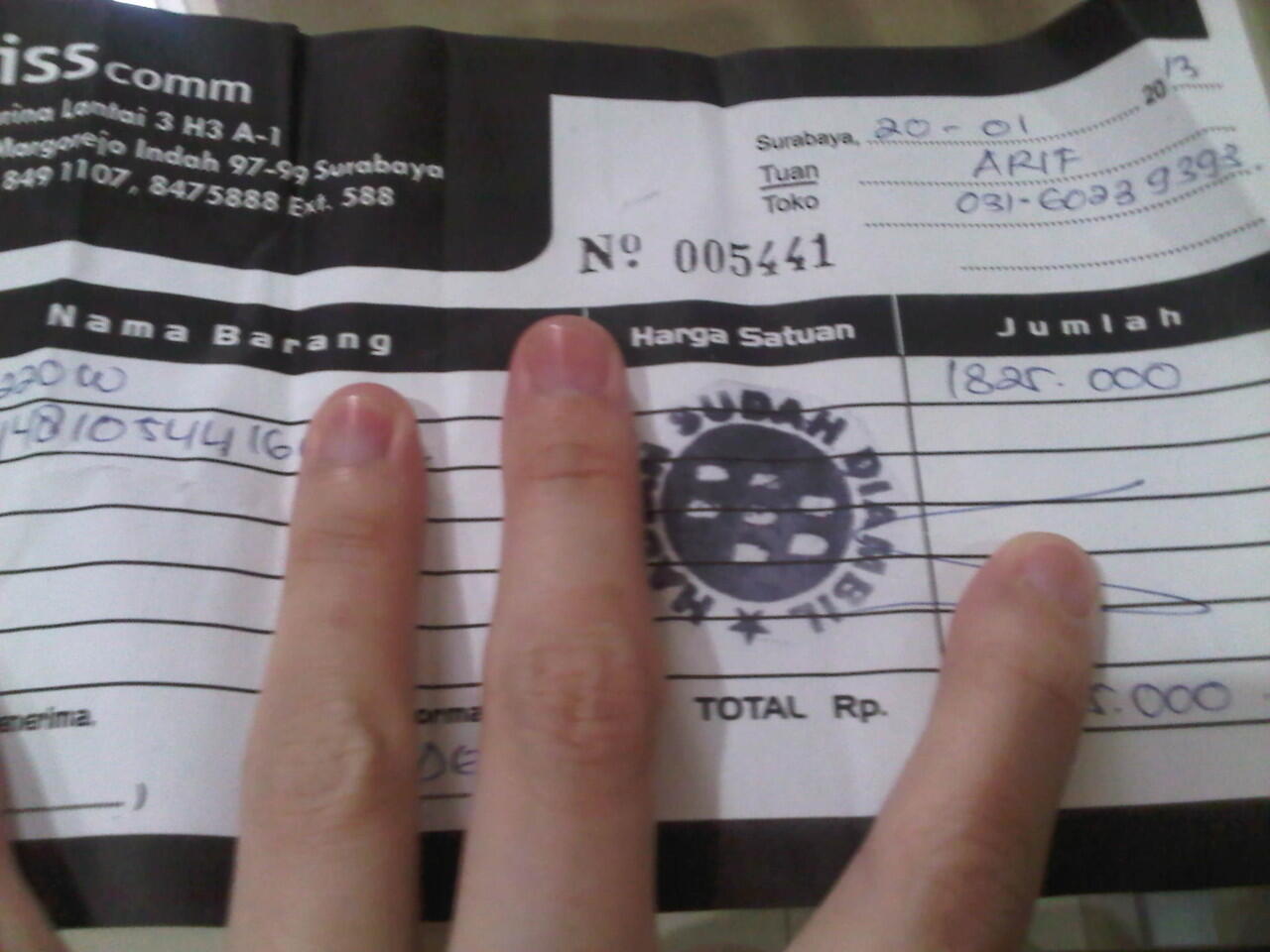 JUAL BB DAVIS 9220