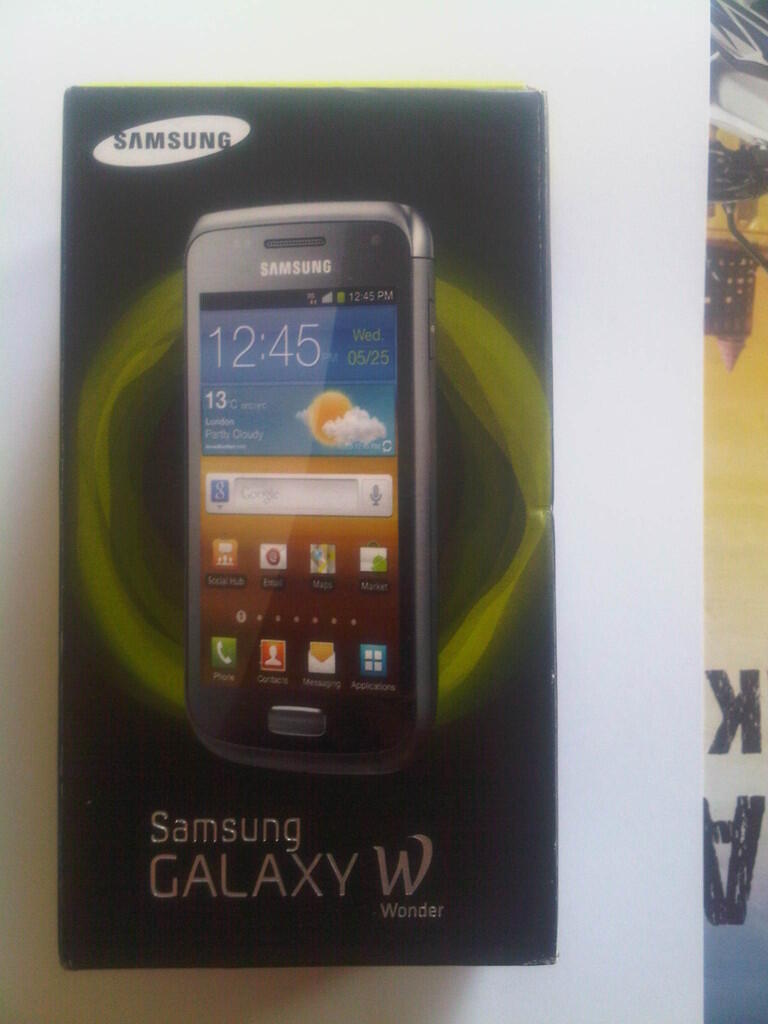 SAMSUNG GALAXY W WONDER GT I8150 LIKE NEW