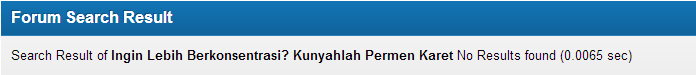 Ingin Lebih Berkonsentrasi? Kunyahlah Permen Karet Gan!