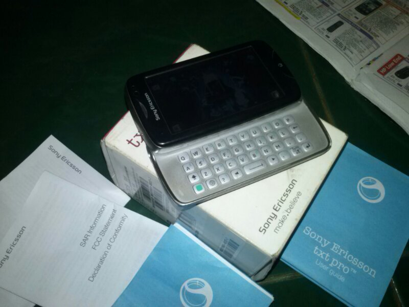 sony ericsson txt pro