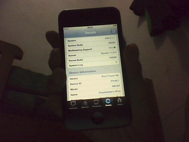 WTS IPOD TOUCH 4th GEN Black 32GB JB (Nego)