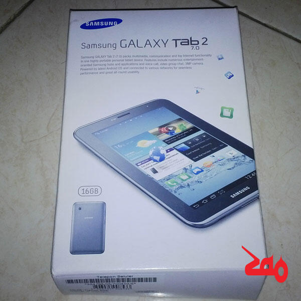 Galaxy Tab2 7.0 16 GB Black + Capdase Capparel (New)