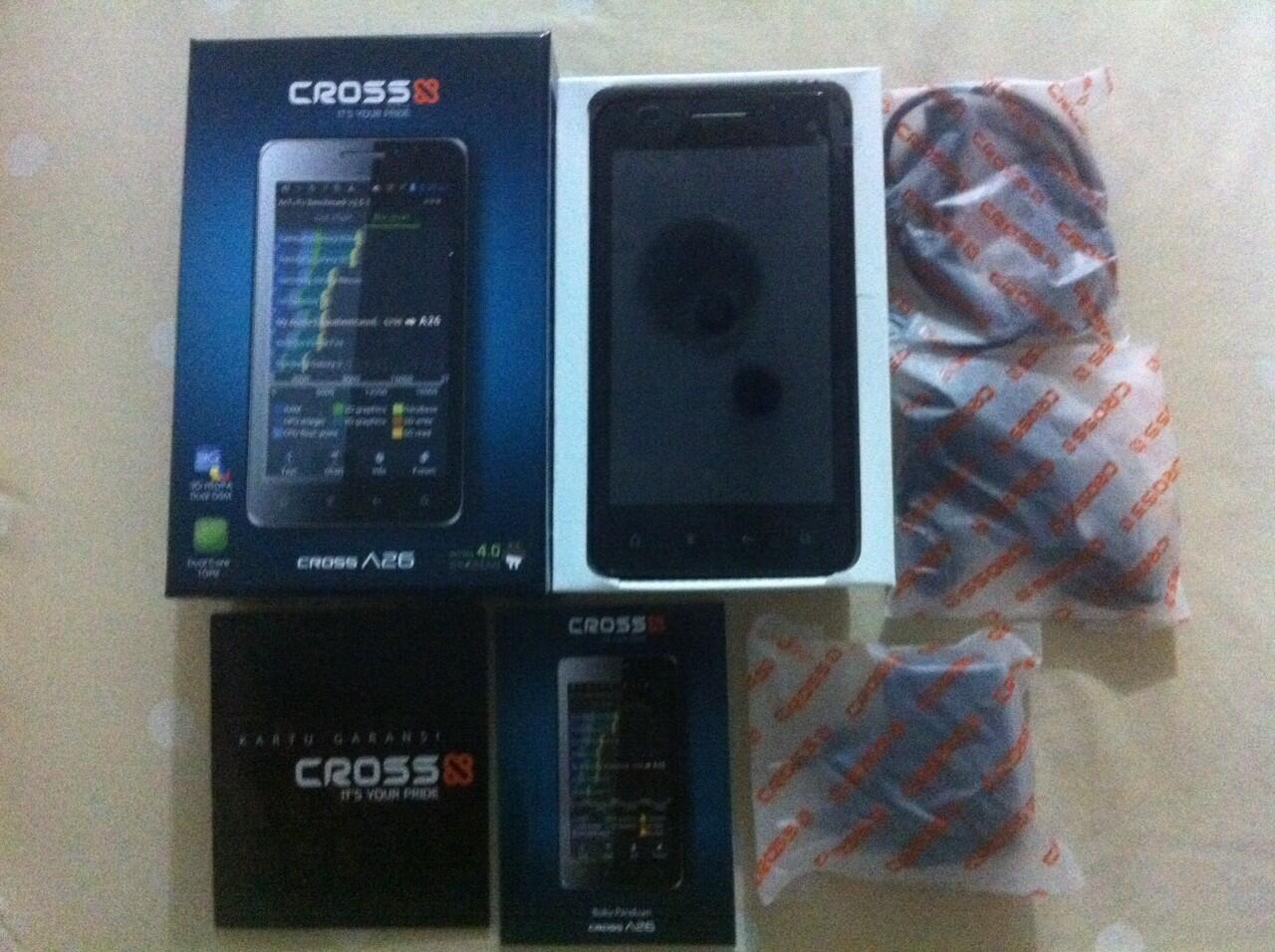 Cross A26 Android - Dual Core/Layar 5 - Full Aplikasi