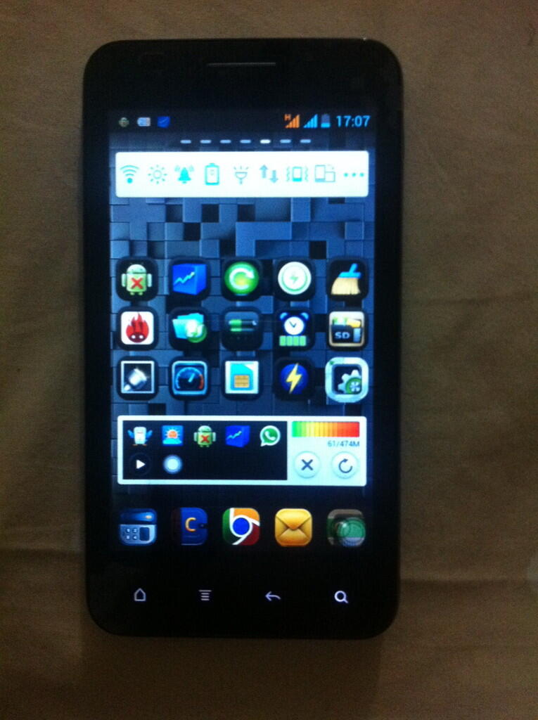 Cross A26 Android - Dual Core/Layar 5 - Full Aplikasi