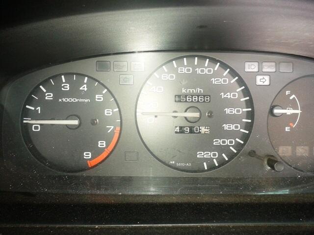 Honda Genio 93 Hitam Plat AD