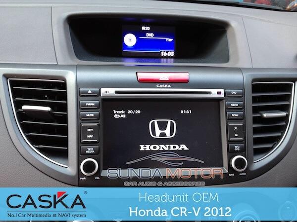 Headunit OEM HONDA CRV 2012 ( High Technology & Smart Multimedia System )