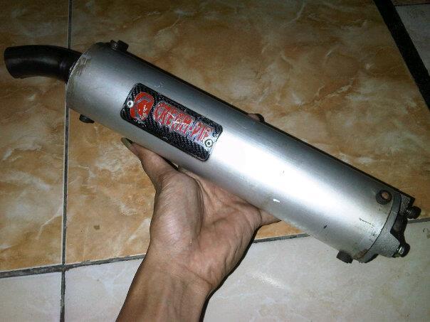 selencer / slencer kawasaki ninja buatan creampea josss Jogja