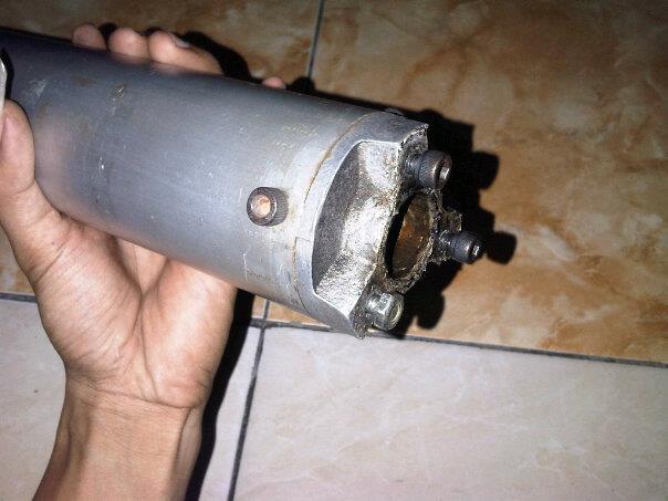 selencer / slencer kawasaki ninja buatan creampea josss Jogja